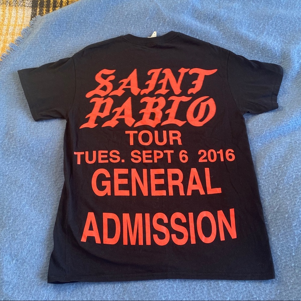 Sait Pablo Kanye Tour TShirt